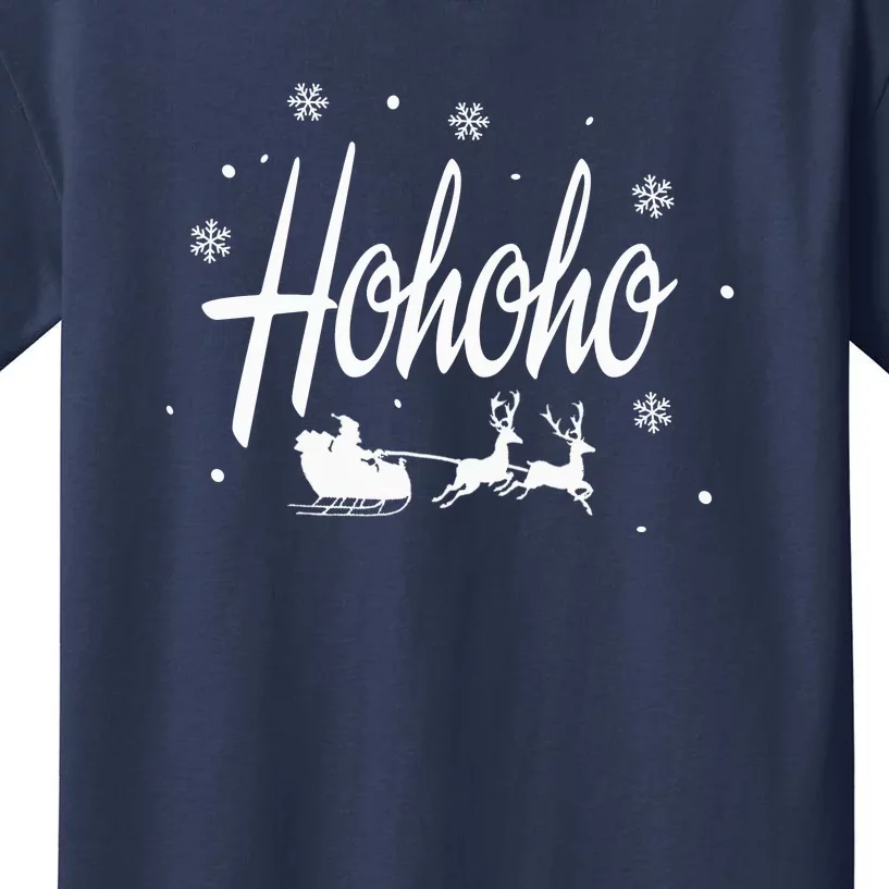 Hohoho Santa | Merry Christmas Kids T-Shirt