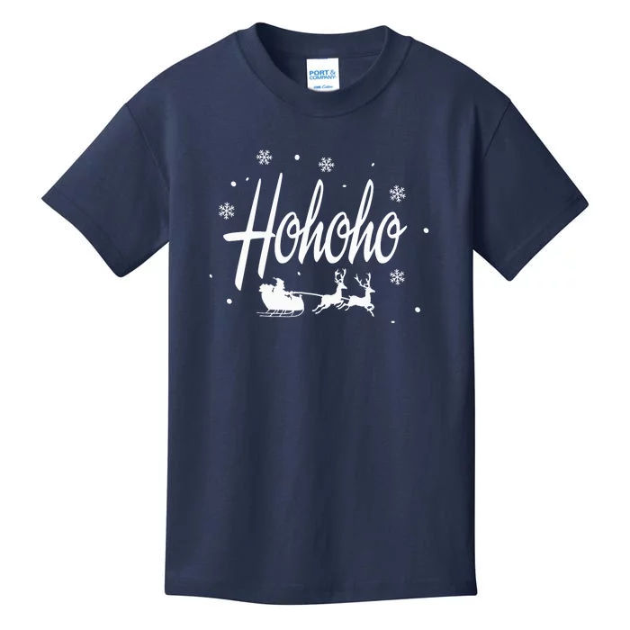 Hohoho Santa | Merry Christmas Kids T-Shirt