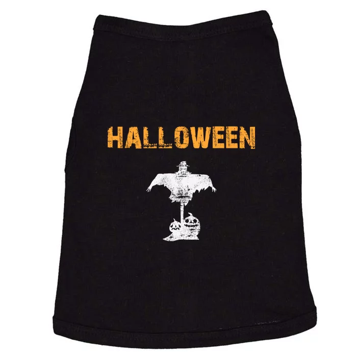 Halloween | Straw Man Bird Chaser Doggie Tank