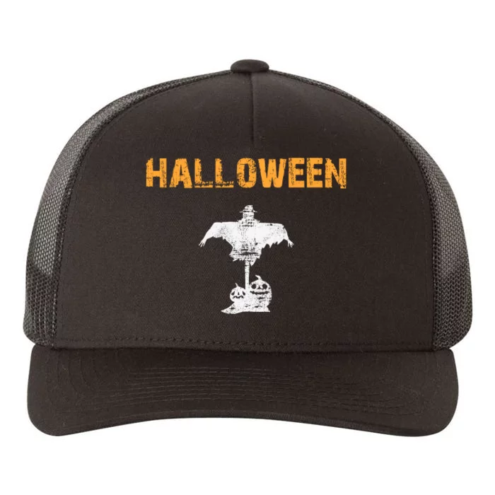 Halloween | Straw Man Bird Chaser Yupoong Adult 5-Panel Trucker Hat