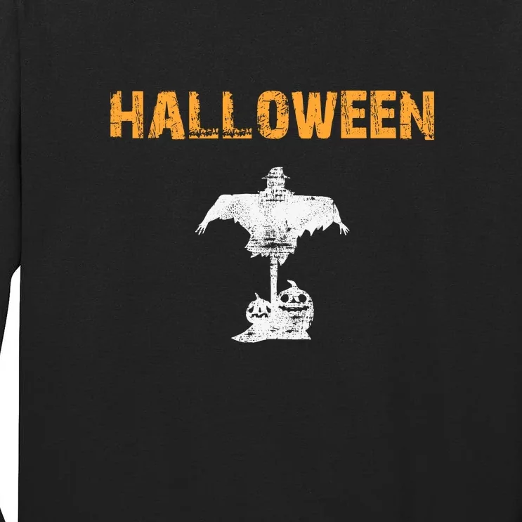 Halloween | Straw Man Bird Chaser Tall Long Sleeve T-Shirt