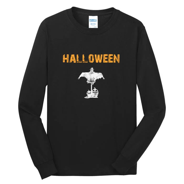 Halloween | Straw Man Bird Chaser Tall Long Sleeve T-Shirt