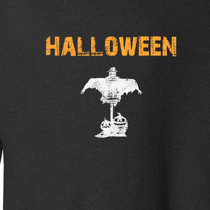 Halloween | Straw Man Bird Chaser Toddler Sweatshirt