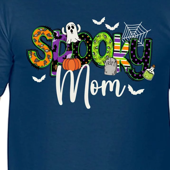 Halloween Spooky Mama Matching Family Comfort Colors T-Shirt