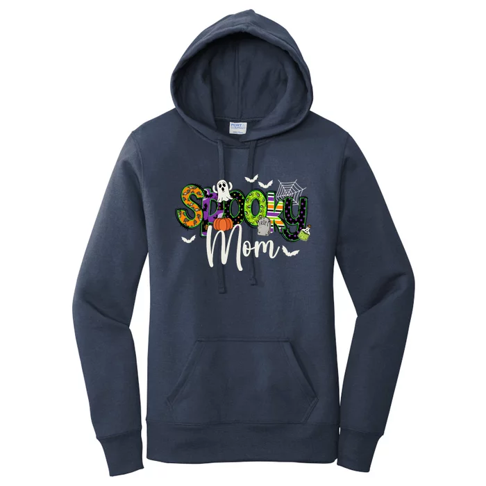 Halloween Spooky Mama Matching Family Women's Pullover Hoodie