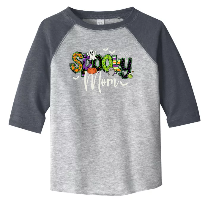 Halloween Spooky Mama Matching Family Toddler Fine Jersey T-Shirt