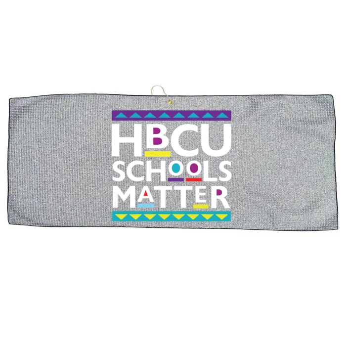 Hbcu Schools Matter Gift Large Microfiber Waffle Golf Towel