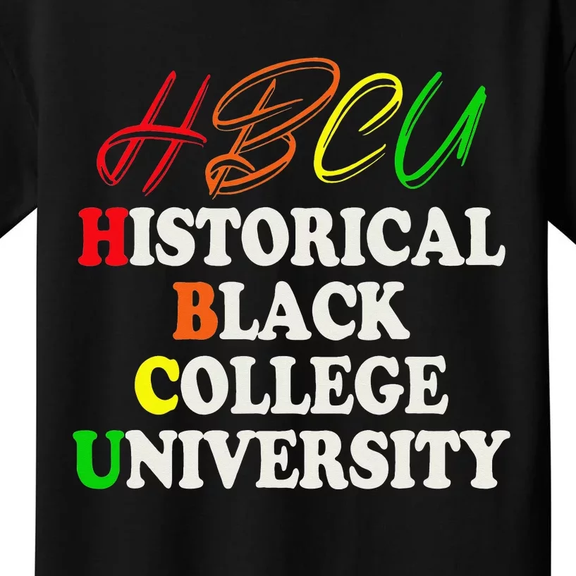 HBCU School Matters Historical Black College Alumni HBCU.ish Kids T-Shirt