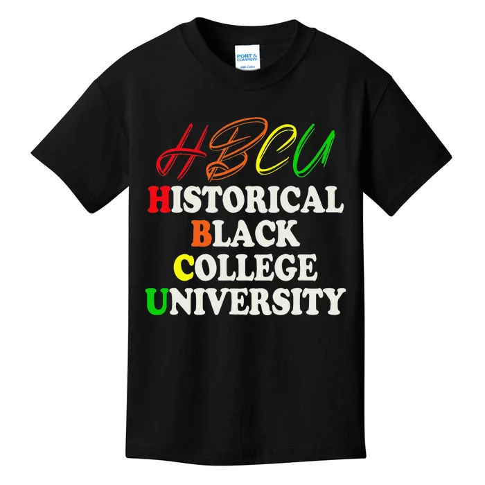 HBCU School Matters Historical Black College Alumni HBCU.ish Kids T-Shirt