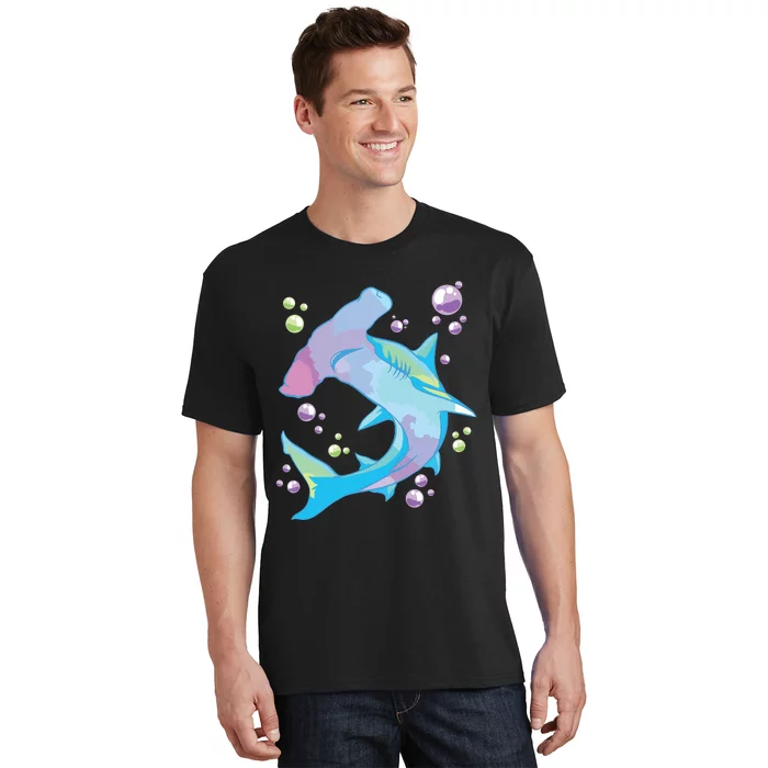 Hammerhead Shark Marine Life Gift For T-Shirt