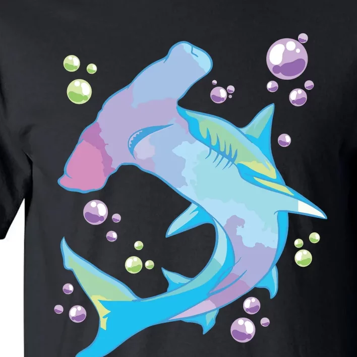 Hammerhead Shark Marine Life Gift For Tall T-Shirt