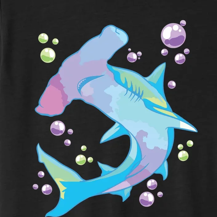 Hammerhead Shark Marine Life Gift For ChromaSoft Performance T-Shirt