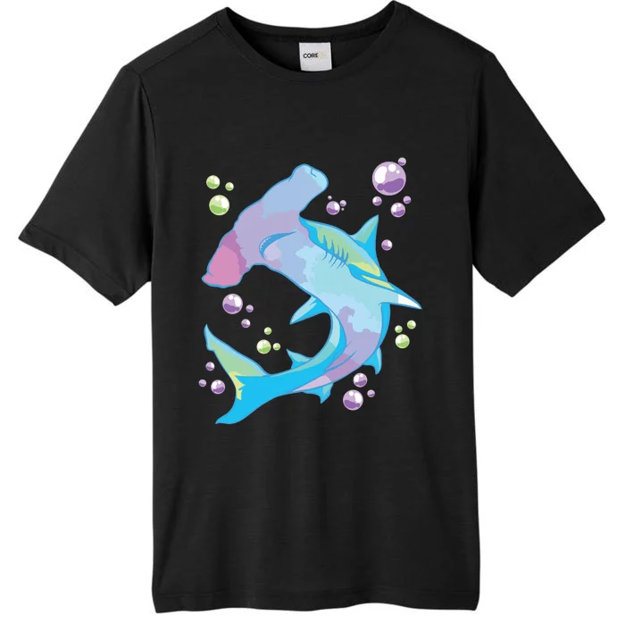 Hammerhead Shark Marine Life Gift For ChromaSoft Performance T-Shirt