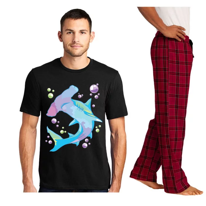 Hammerhead Shark Marine Life Gift For Pajama Set