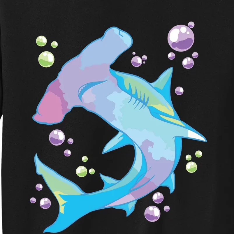 Hammerhead Shark Marine Life Gift For Tall Sweatshirt