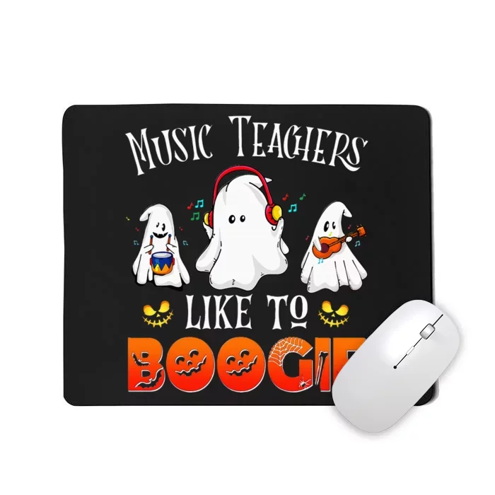 Halloween School Marching Band Music Teachers Like To Boogie Mousepad