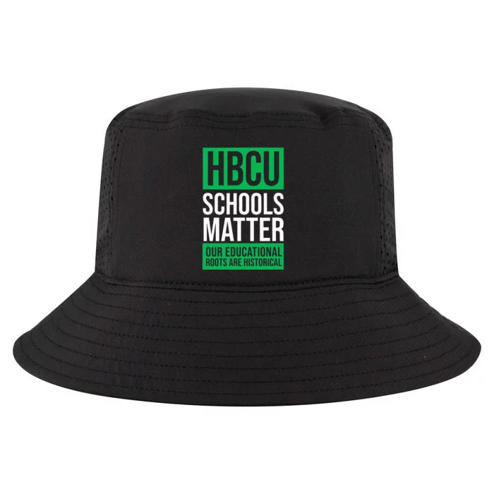 HBCU Schools Matter Historically Black College Pink & Green Cool Comfort Performance Bucket Hat