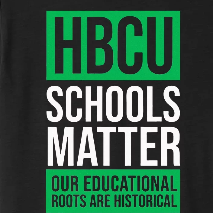 HBCU Schools Matter Historically Black College Pink & Green ChromaSoft Performance T-Shirt