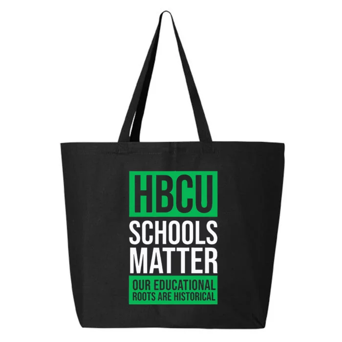 HBCU Schools Matter Historically Black College Pink & Green 25L Jumbo Tote