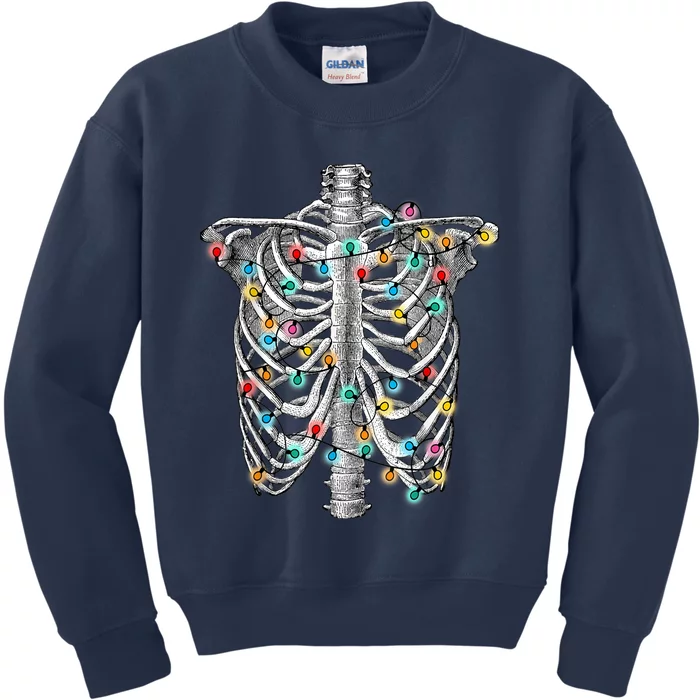 Holiday Skeleton, Medical Christmas, Doctor & Nurse hospital Kids Sweatshirt