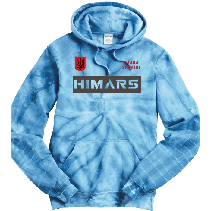 Himars System Military Army Glory To Ukraine Tie Dye Hoodie