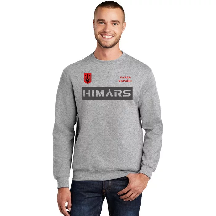 Himars System Military Army Glory To Ukraine Tall Sweatshirt