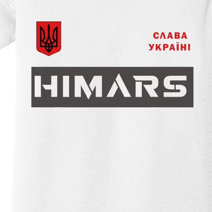 Himars System Military Army Glory To Ukraine Baby Bodysuit