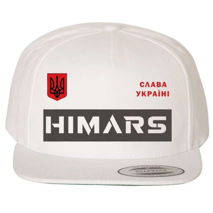 Himars System Military Army Glory To Ukraine Wool Snapback Cap