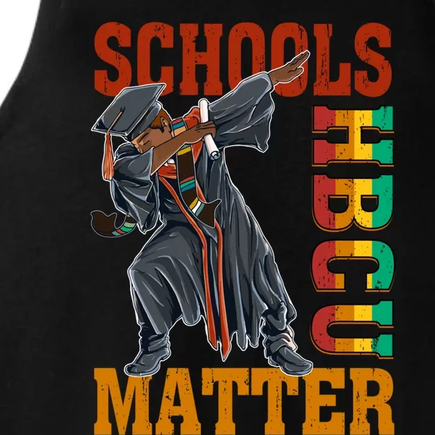 Hbcu Schools Matter Blm Historically Black College Graduate Gift Ladies Tri-Blend Wicking Tank