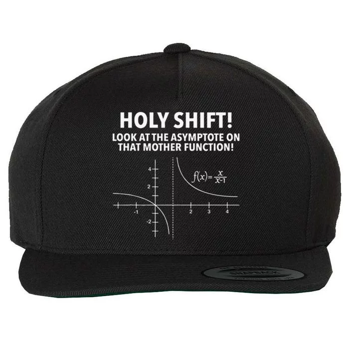 Holy Shift Math Geek And Nerd Funny Math Pi Day Wool Snapback Cap