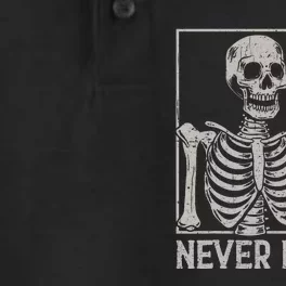 Halloween Shirts Never Better Skeleton Funny Skull Dry Zone Grid Performance Polo