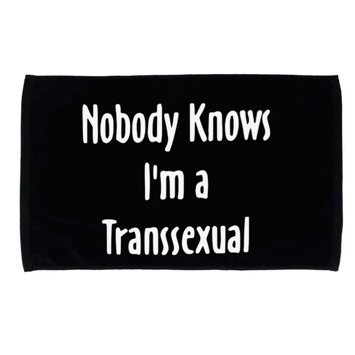 Hunter Schafer Nobody Knows I’M A Transsexual Microfiber Hand Towel