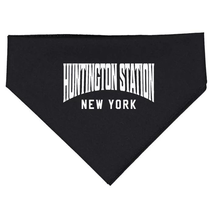 Huntington Station New York USA-Made Doggie Bandana