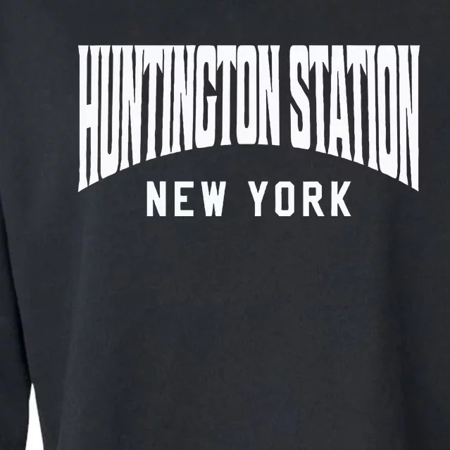 Huntington Station New York Cropped Pullover Crew