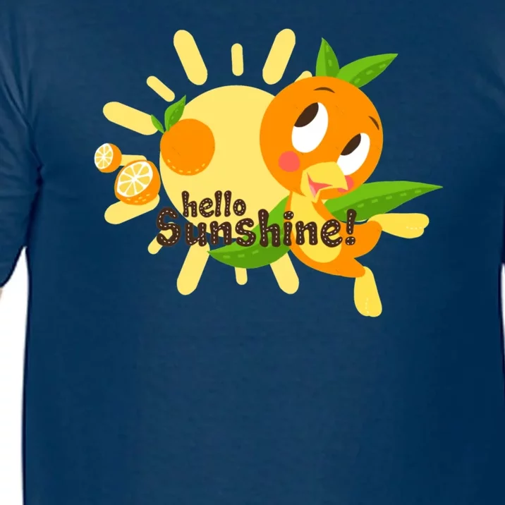 Hello Sunshine! Orange Bird (White Background) Comfort Colors T-Shirt