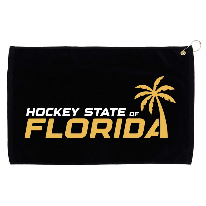 Hockey State Of Florida Grommeted Golf Towel