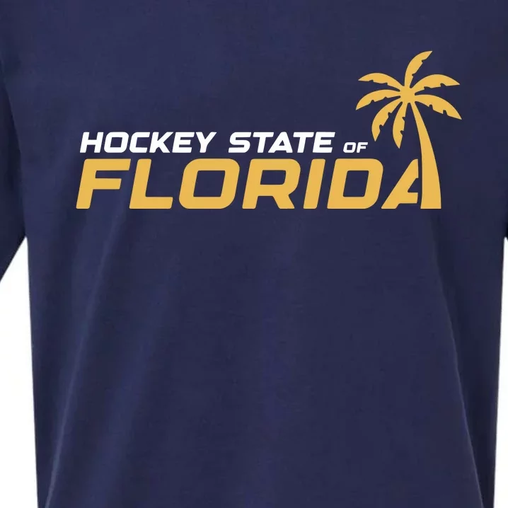 Hockey State Of Florida Sueded Cloud Jersey T-Shirt