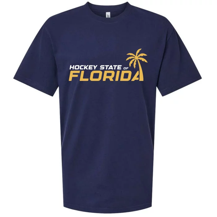 Hockey State Of Florida Sueded Cloud Jersey T-Shirt