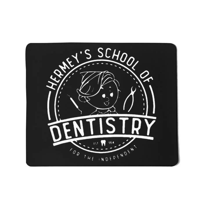 Hermey’S School Of Dentistry Christmas Dental Hygienist Mousepad