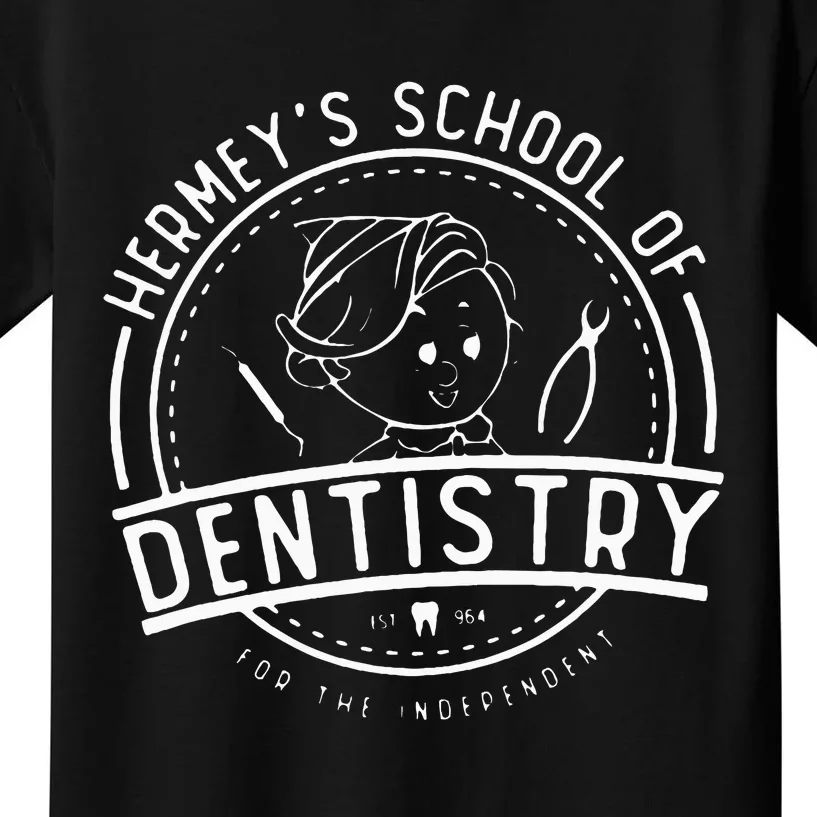 Hermey’S School Of Dentistry Christmas Dental Hygienist Kids T-Shirt