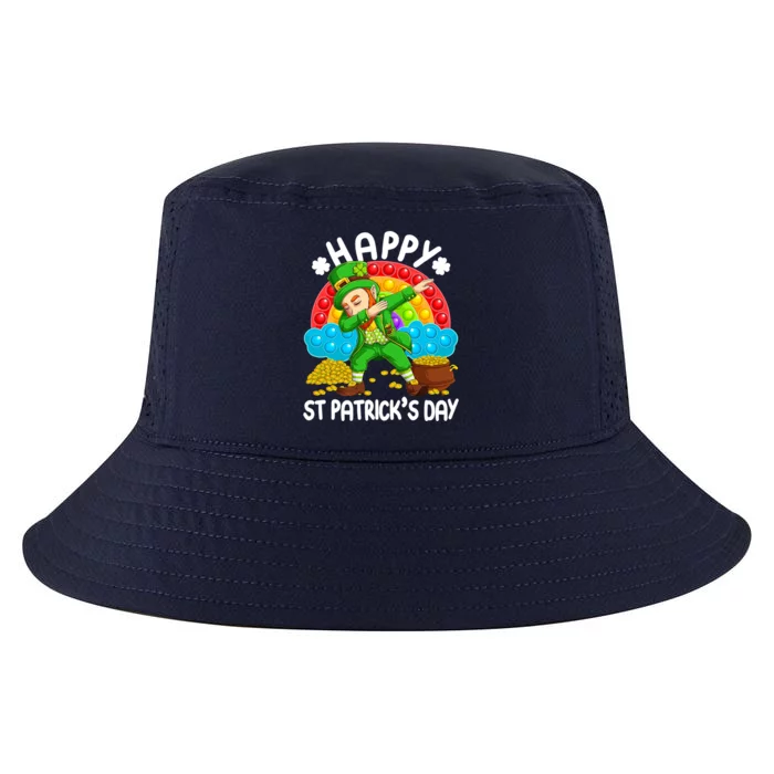 Happy St Patrick's Day Leprechaun Pop It Rainbow Fidget Toy Gift Cool Comfort Performance Bucket Hat