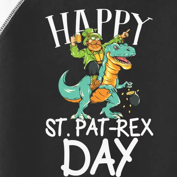 Happy St Patrex Day Funny Patricks Day Toddler Fine Jersey T-Shirt