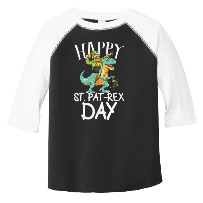 Happy St Patrex Day Funny Patricks Day Toddler Fine Jersey T-Shirt