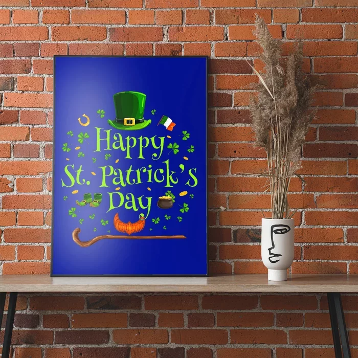 Happy St Patrick's Day Green Shamrock Irish Saint Patrick’s Poster