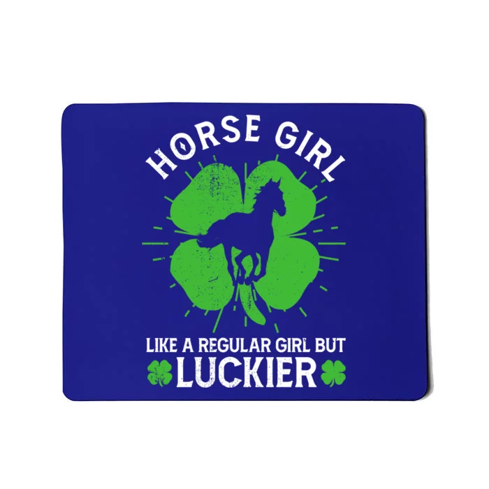 Horse St Patricks Day Horseback Riding Equestrian Gift Mousepad