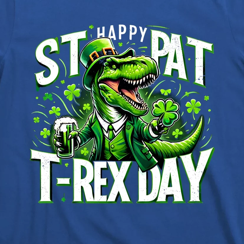 Happy St Pat Trex Day Funny St PatrickS Day Dinosaur T Rex Sweat T-Shirt