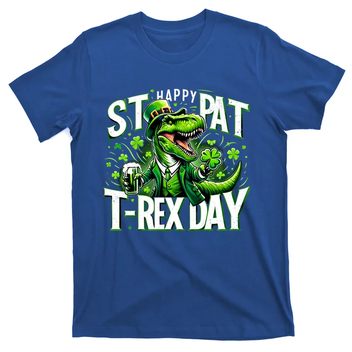 Happy St Pat Trex Day Funny St PatrickS Day Dinosaur T Rex Sweat T-Shirt