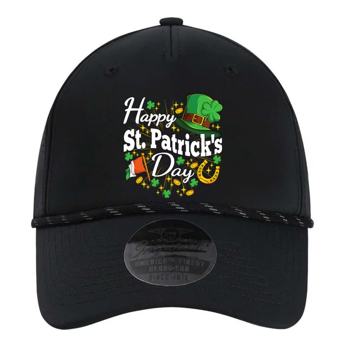 Happy St. Patricks Day Shamrock Irish Saint Patricks Day Performance The Dyno Cap