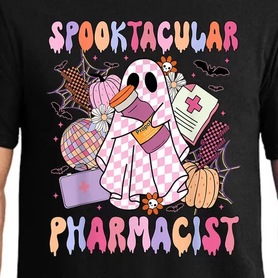 Halloween Spooktacular Pharmacist Spooky Pharmacy Week Gift Pajama Set