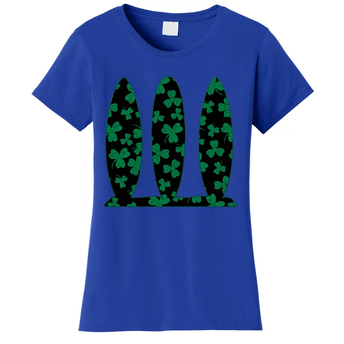 Hawaiian St Patrick Day Surfing Gift Meaningful Gift Women's T-Shirt